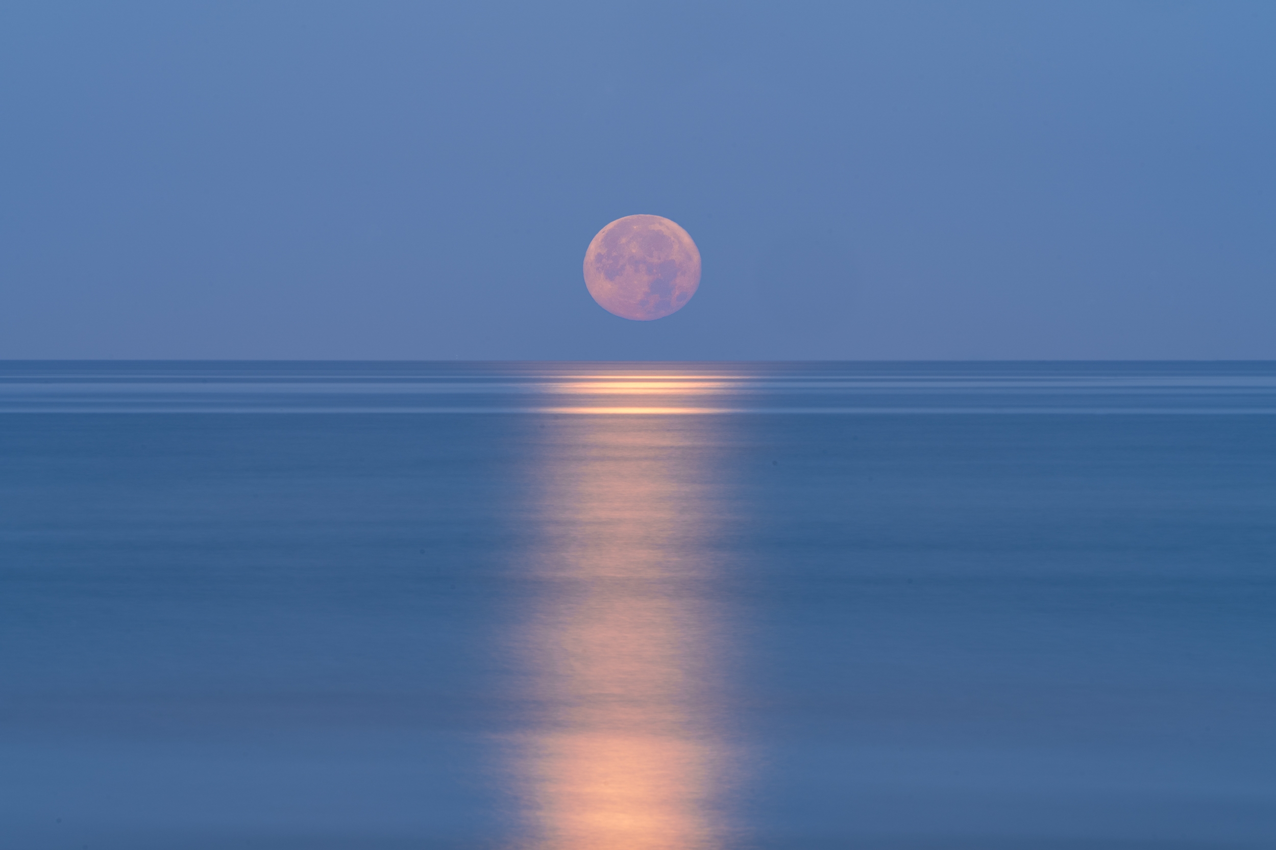 Il tramonto della luna piena di Valeria__