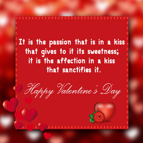 Valentine Love Card Love Quote