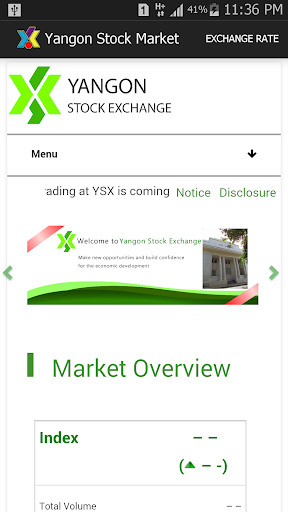 Yangon Stock Market