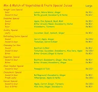 OV Juicery And Food menu 3