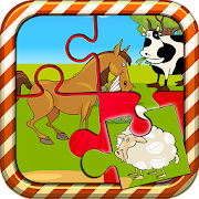 Farm Animals Puzzle For Kids 1.3 Icon