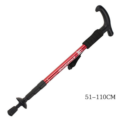 Title 3, Aluminum alloy trekking pole featuring four-sec...