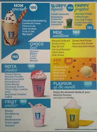 Makers of Milkshakes menu 2