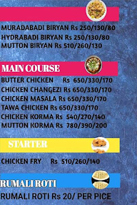 The Taste Of Muradabadi Zaika menu 1