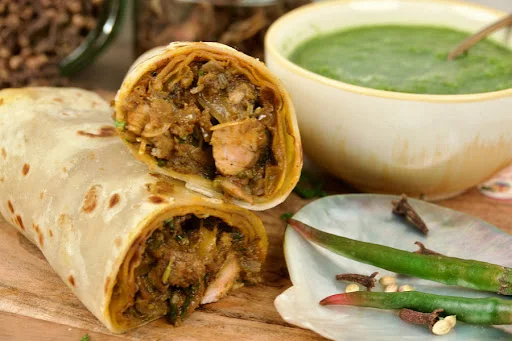 Chicken Chettinad Roll