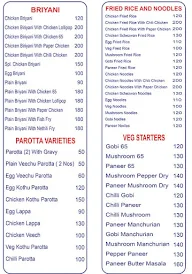 Dosa Corner menu 3