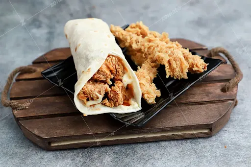 Chicken Wrap + 3 Pcs. Strips