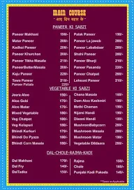 Jaggi De Parathe menu 4