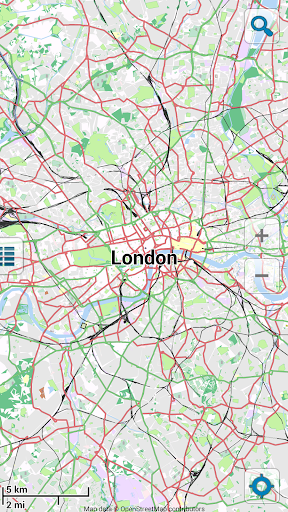 Map of London offline