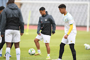 Keagen Dolly during the South African national soccer team training session at Dobsonville Stadium.