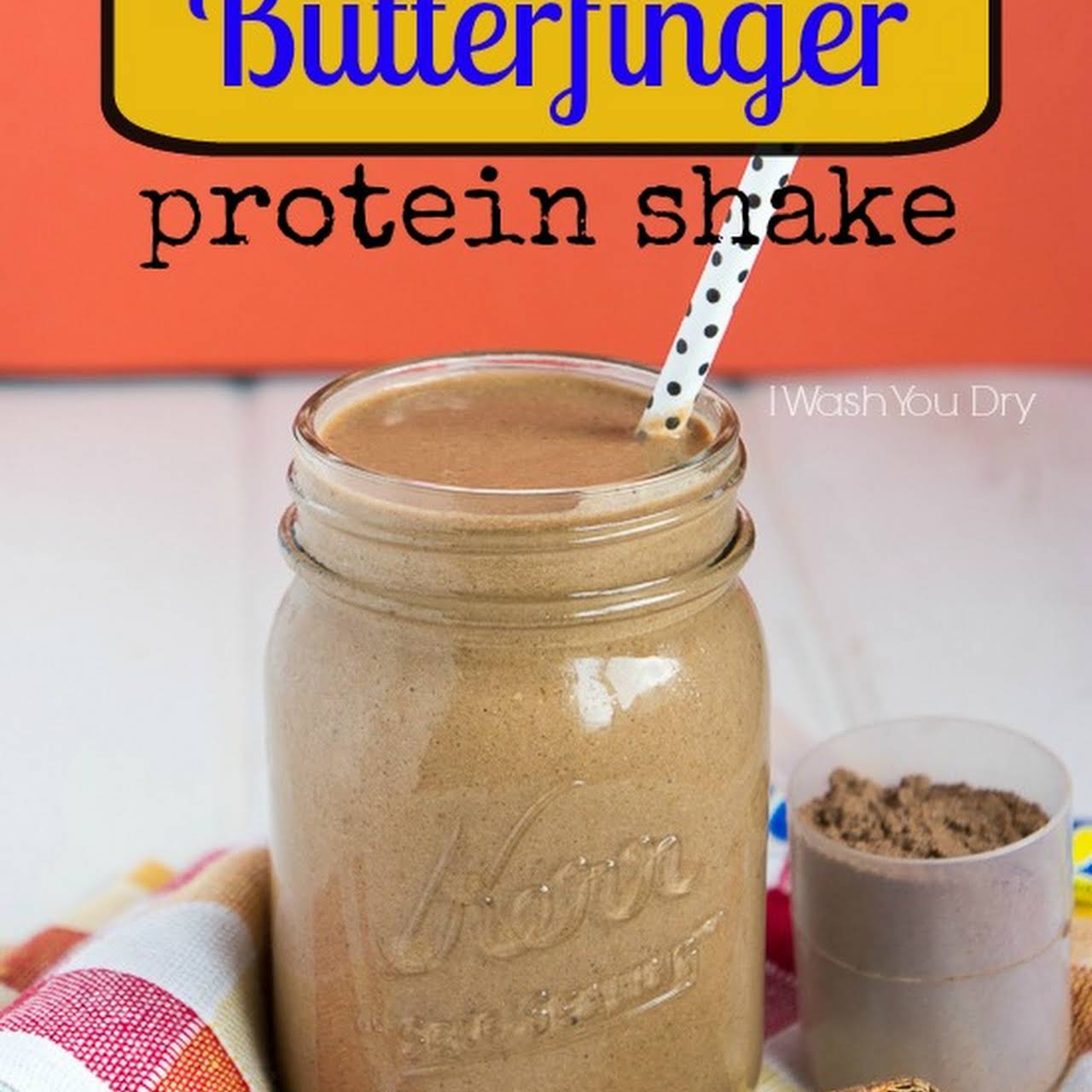 Butterfinger Protein Shake