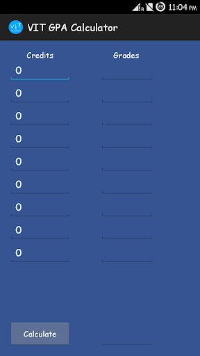 VIT GPA Calculator