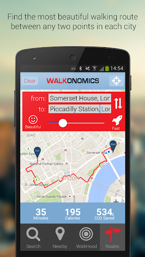 Walkonomics Navigation Maps