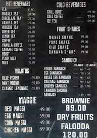 Colony Cafe menu 2