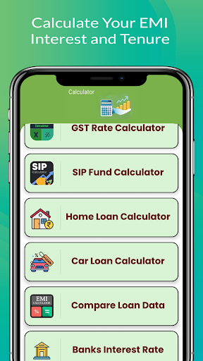 Screenshot EMI Calculator Loan EMI App