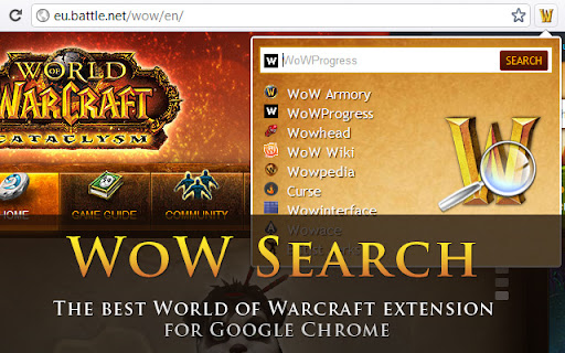 World of Warcraft Search