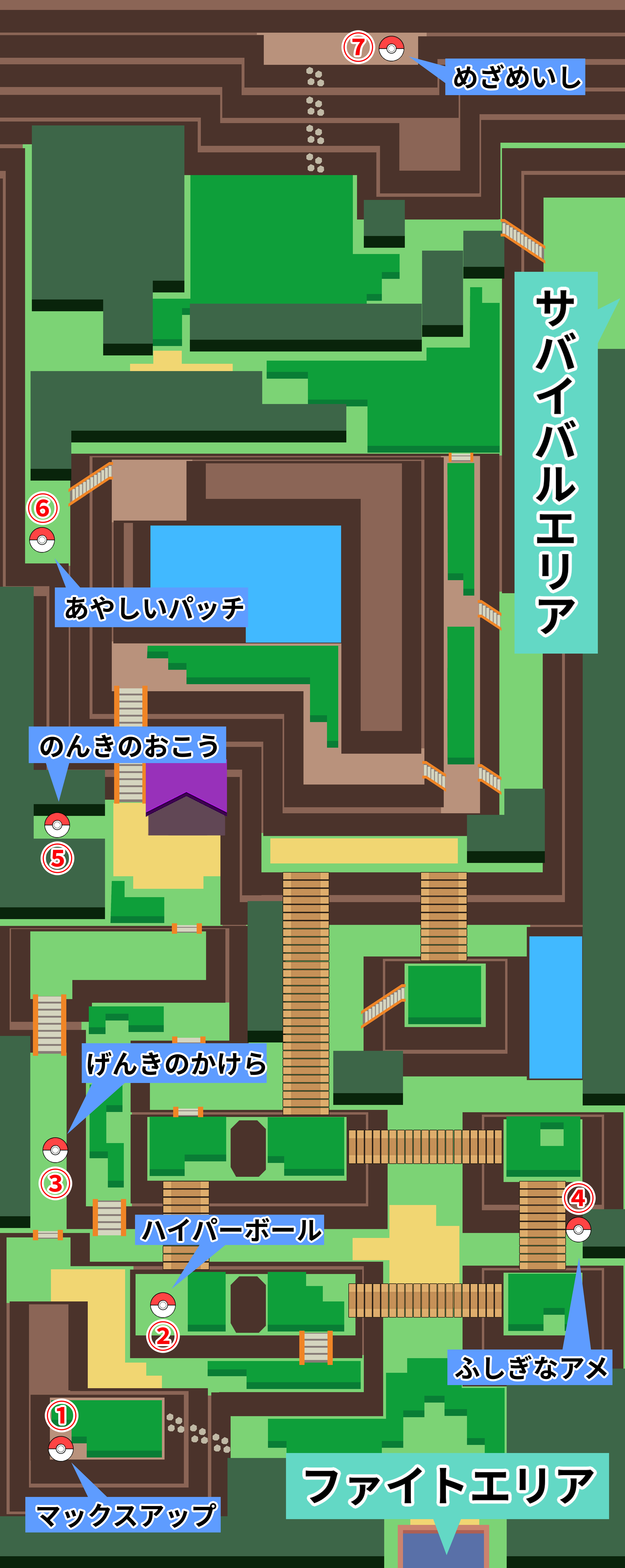 ポケモンダイパリメイク 225番道路のマップと出現ポケモン sp 神ゲー攻略