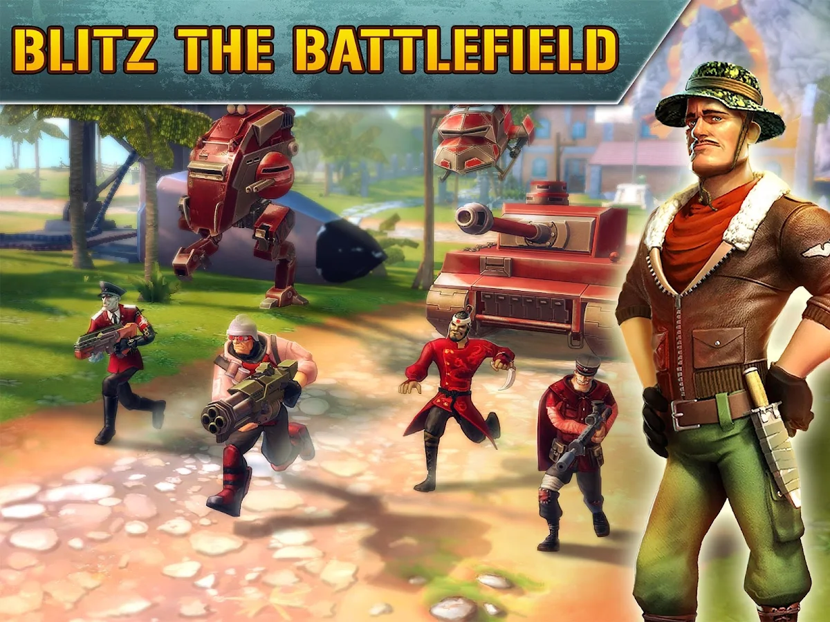   Blitz Brigade - Online FPS fun- ảnh chụp màn hình 