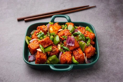 Schezwan Chilli Paneer Dry