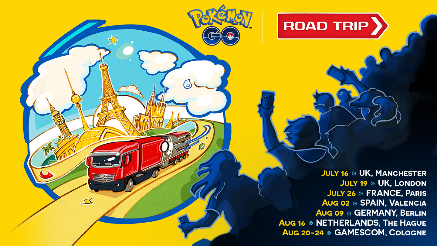 Connect on the Pokémon GO Road Trip 2025!