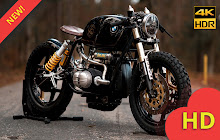 Cafe Racer Motorcycle Wallpaper HD New Tab small promo image