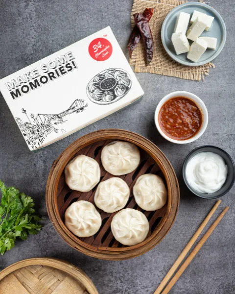 Paneer Steam Momos [6 Pcs ]