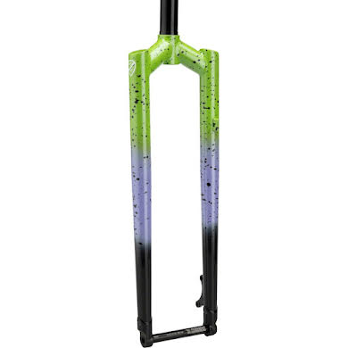 All-City Electric Queen Fork Lime/Lavender/Black Black Splatter