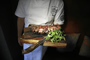 When serving your 'perfect steak' use a sharp knife to cut the meat at a 45° angle, which makes it look neater and gives wider, more generous slices.