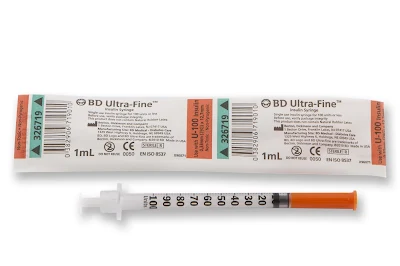 BD Insulin Syringe 100iu/1ml 1s