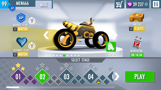 Code Triche Gravity Rider Zero APK MOD (Astuce) 5