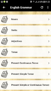 English Grammar Screenshot