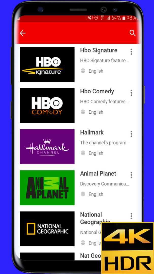 Mobdro APK Screen 3