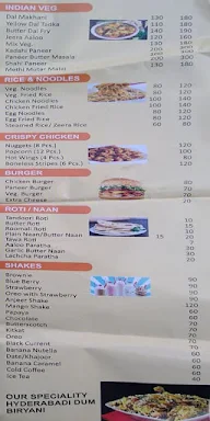 Al-Roast Restaurant & Cafe menu 4