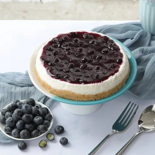 Blueberry Baked Cheesecake (500 Gm)