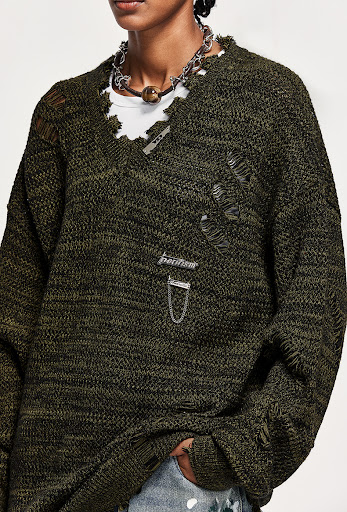 Title 10, Mens Clothing High Street Arabesquitic Fabric ...