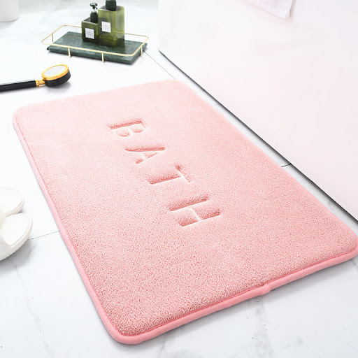 Title 5, Cross-border Memory Foam Bathroom Floor Mat wit...