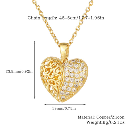 Title 5, Exquisite Fashion All-match Clavicle Chain Copp...