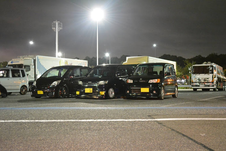 ライフダンクの三木SA軽自動車ミーティング・軽ドレ・King  of streetチームコラボ・King of Street C.Cに関するカスタム事例の投稿画像2枚目