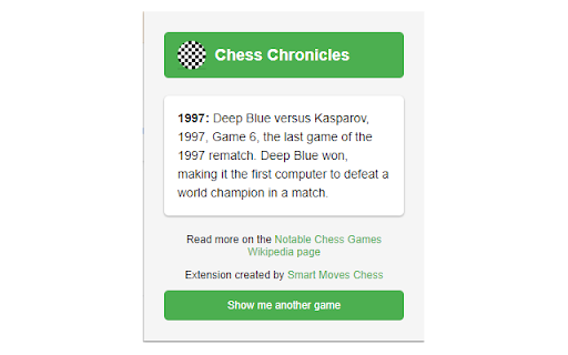 Chess Chronicles