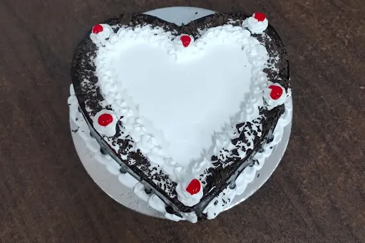 Black Forest Heart Love Cake