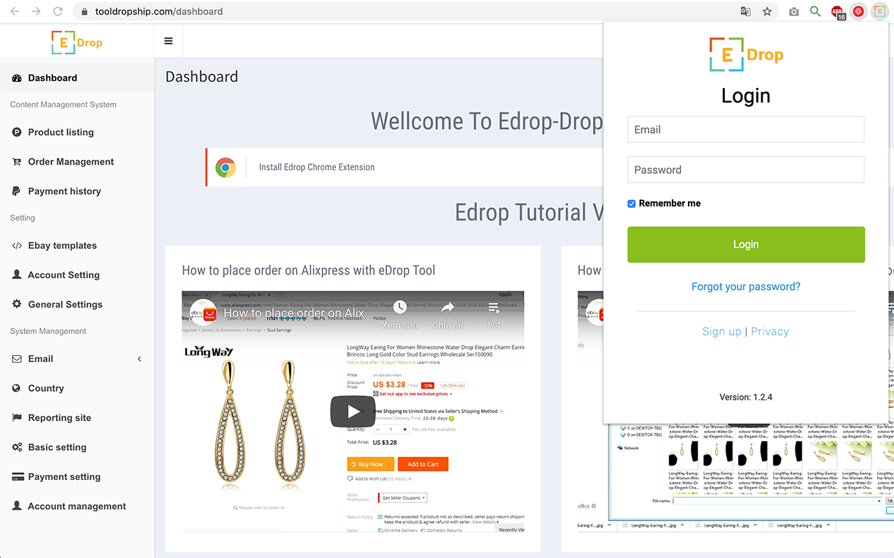 EDrop - Drop Shipping Tool Preview image 0