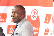 Ajax Cape Town head coach Stanley Menzo reacts during the Absa Premiership match against Mamelodi Sundowns at Loftus Versfeld Stadium on April 25, 2017 in Pretoria, South Africa.