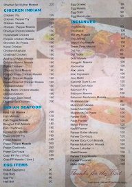 New Chennai Durbar menu 8