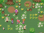 A scene from 'Secret of Mana'.