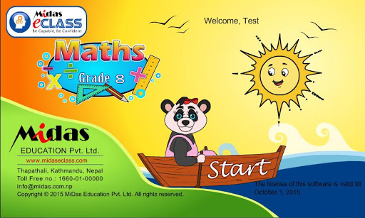 MiDas eCLASS Maths 8 Demo