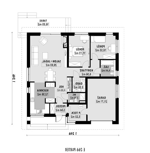 E-266 - Rzut parteru