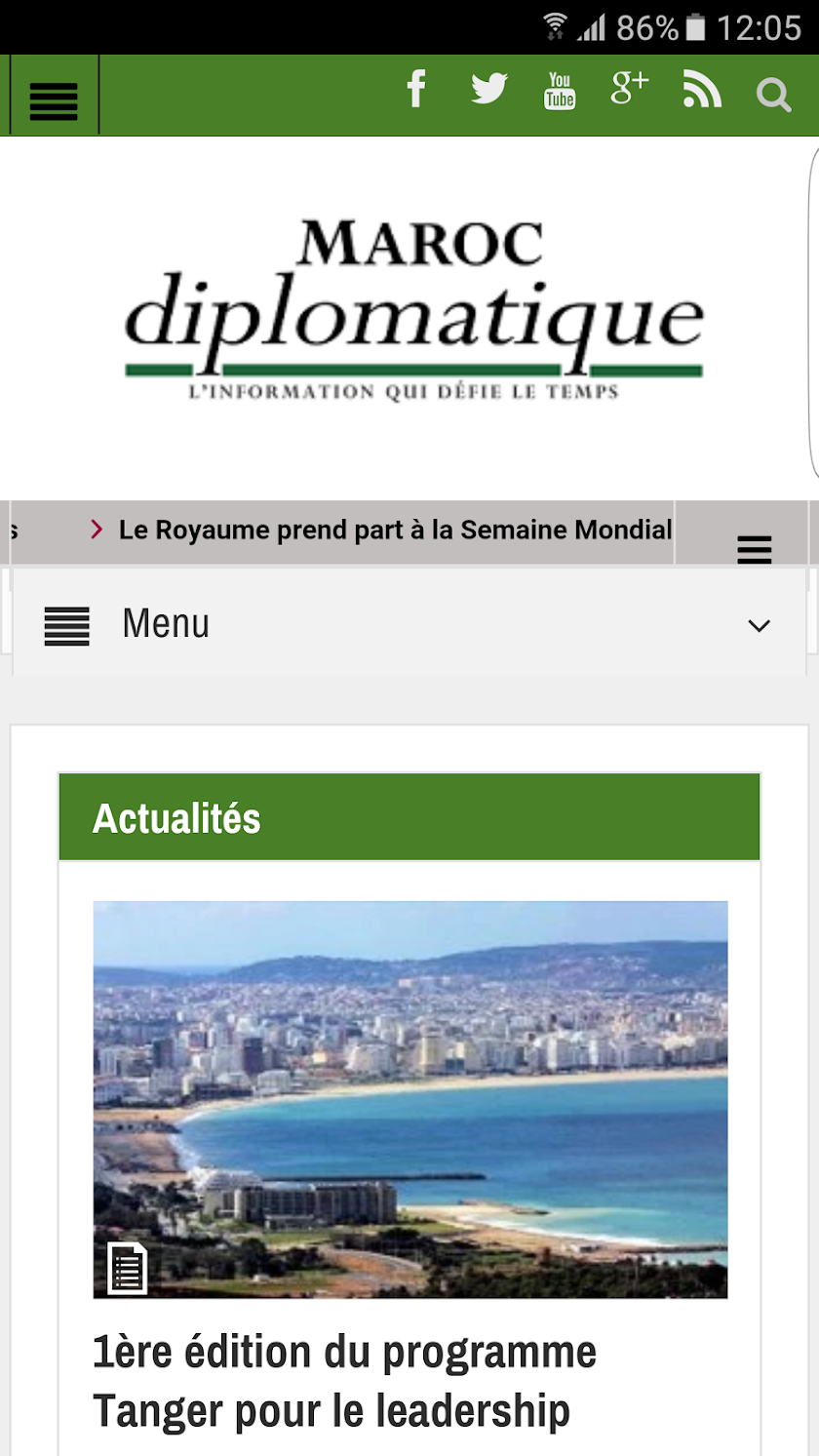 Maroc diplomatique Screen 2