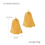 F1345 Gold Earrings
