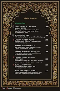 Sultans of Spice -  BluPetal Hotel menu 3