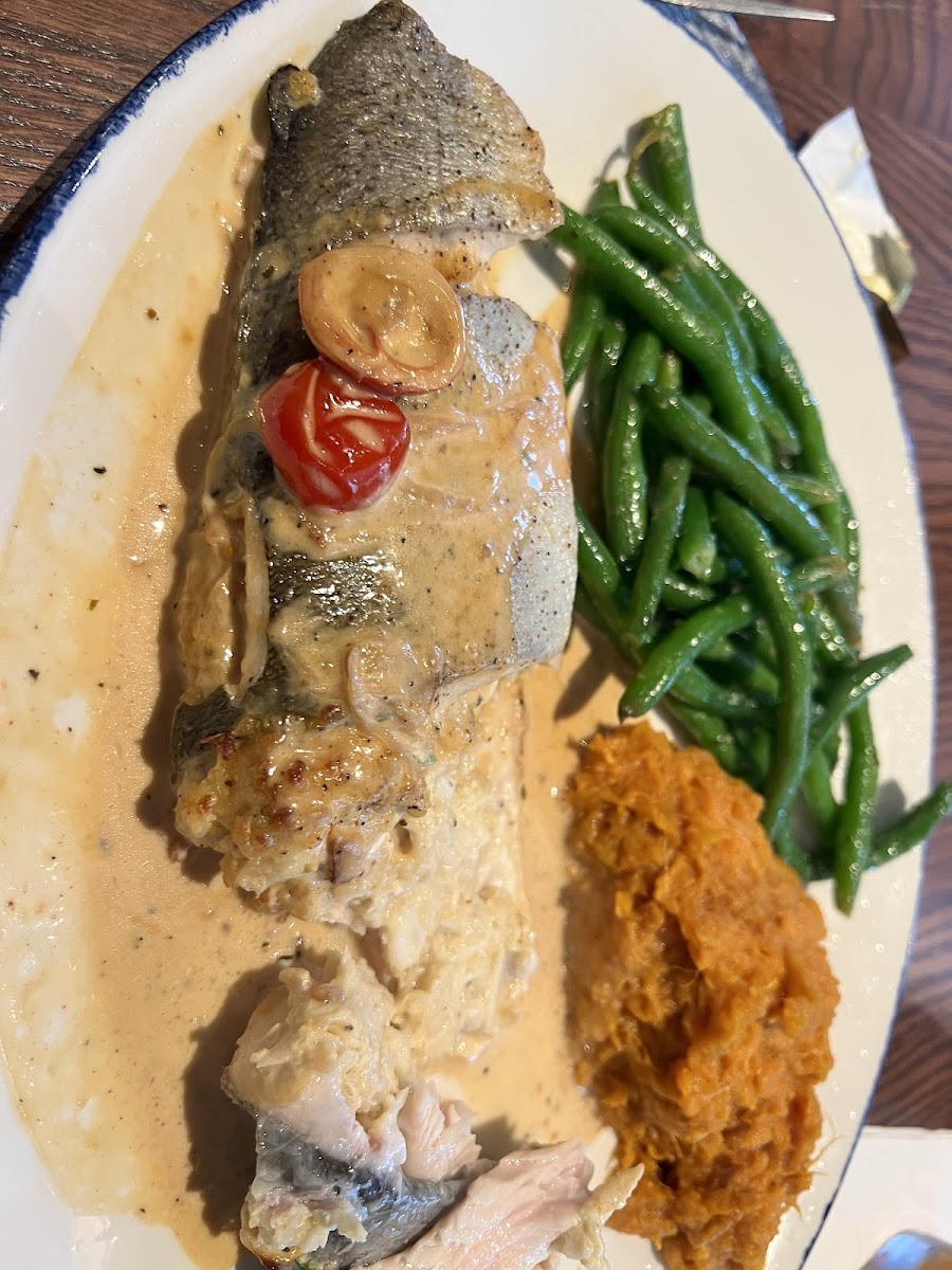 Stuffed rainbow trout